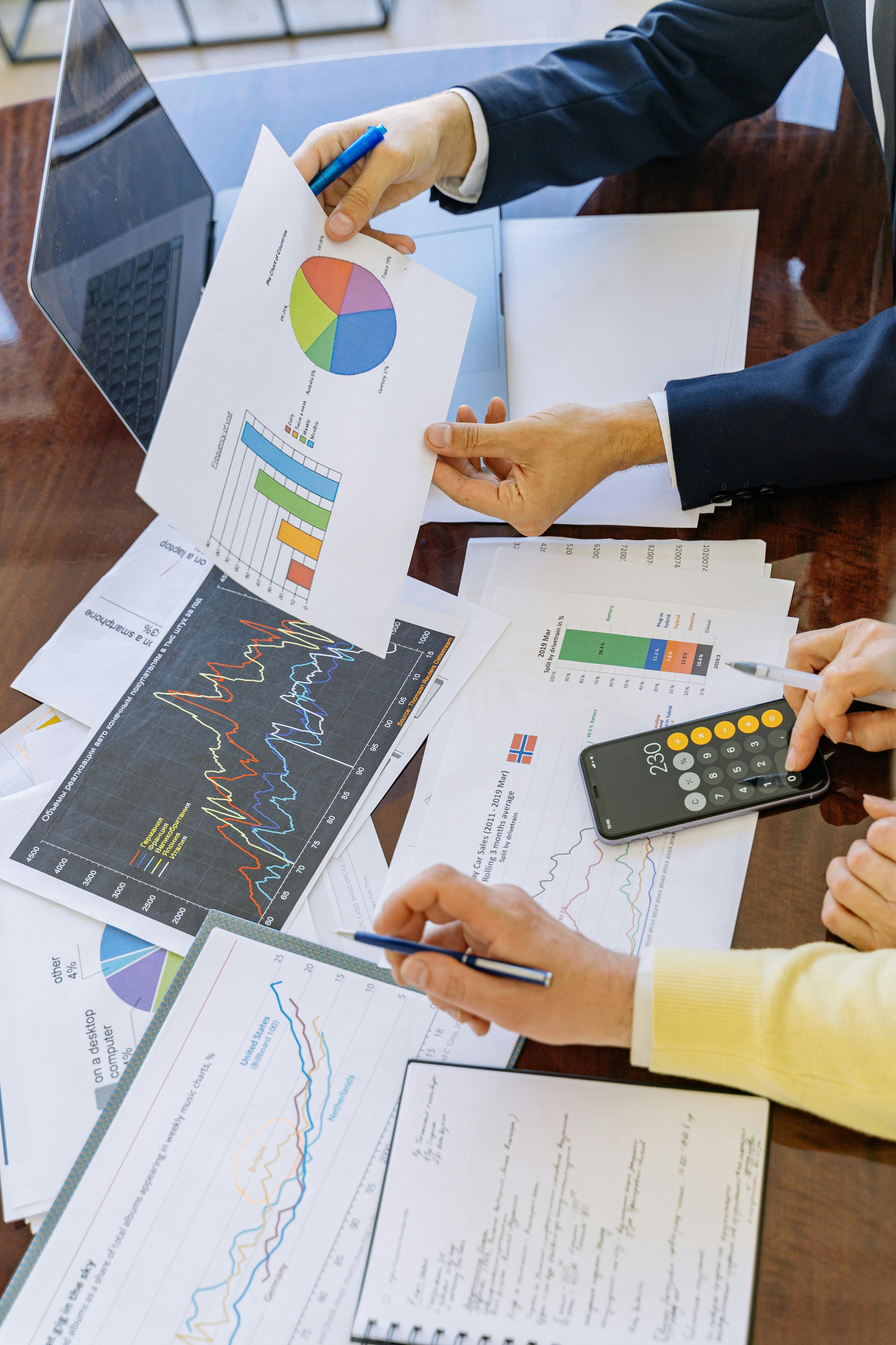 Manufacturing and trading operations with structured process planning